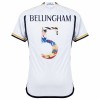 Maglia ufficiale Real Madrid Bellingham 5 Casa 2023-24 per Uomo